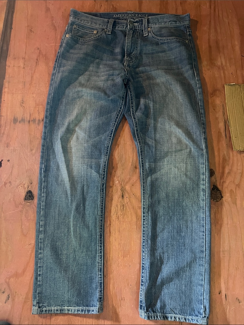 American Eagle Outfitters Men’s Medium Blue Relaxed Jeans